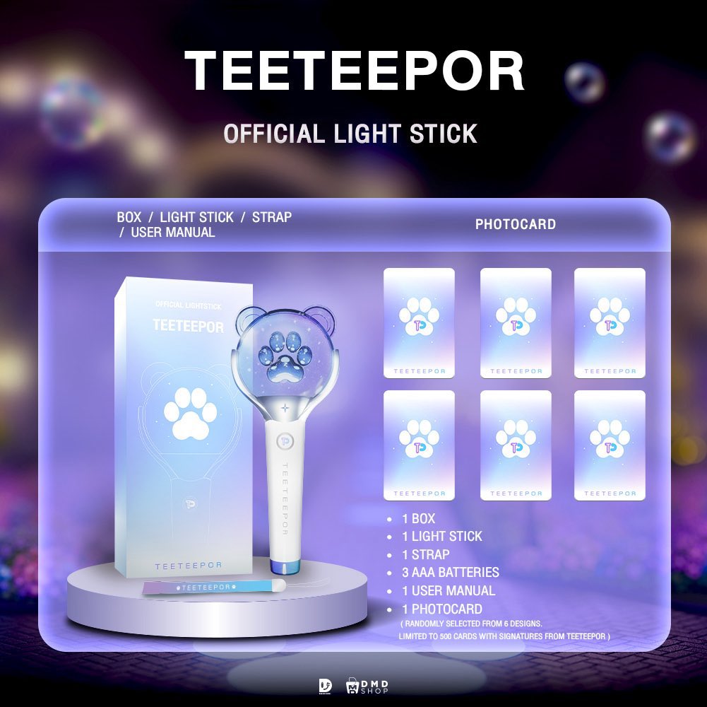 PREORDER TEETEEPOR OFFICIAL LIGHT STICK