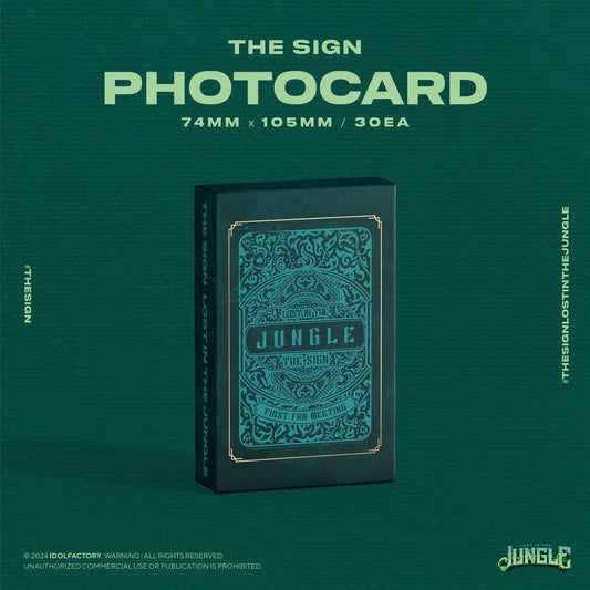 [Onhand] The Sign Lost in Jungle Photocard Set | BillyBabe