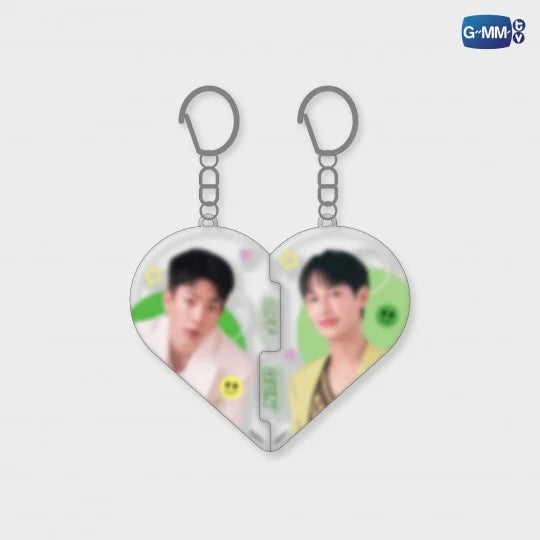 OFFGUN HEART PUZZLE ACRYLIC KEYCHAIN