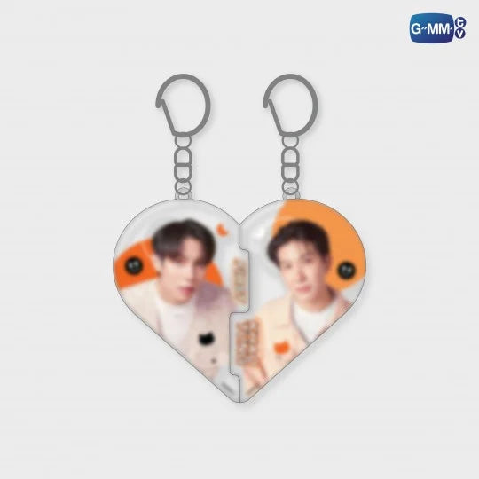 FIRSTKHAOTUNG HEART PUZZLE ACRYLIC KEYCHAIN