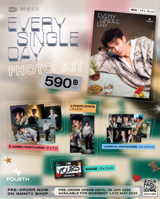 PREORDER EVERY SINGLE DAY PHOTO SET | FOURTH