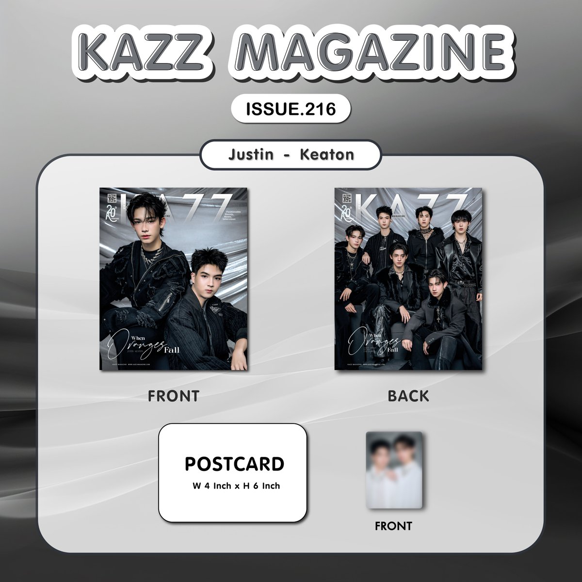 PREORDER KAZZ MAGAZINE 216