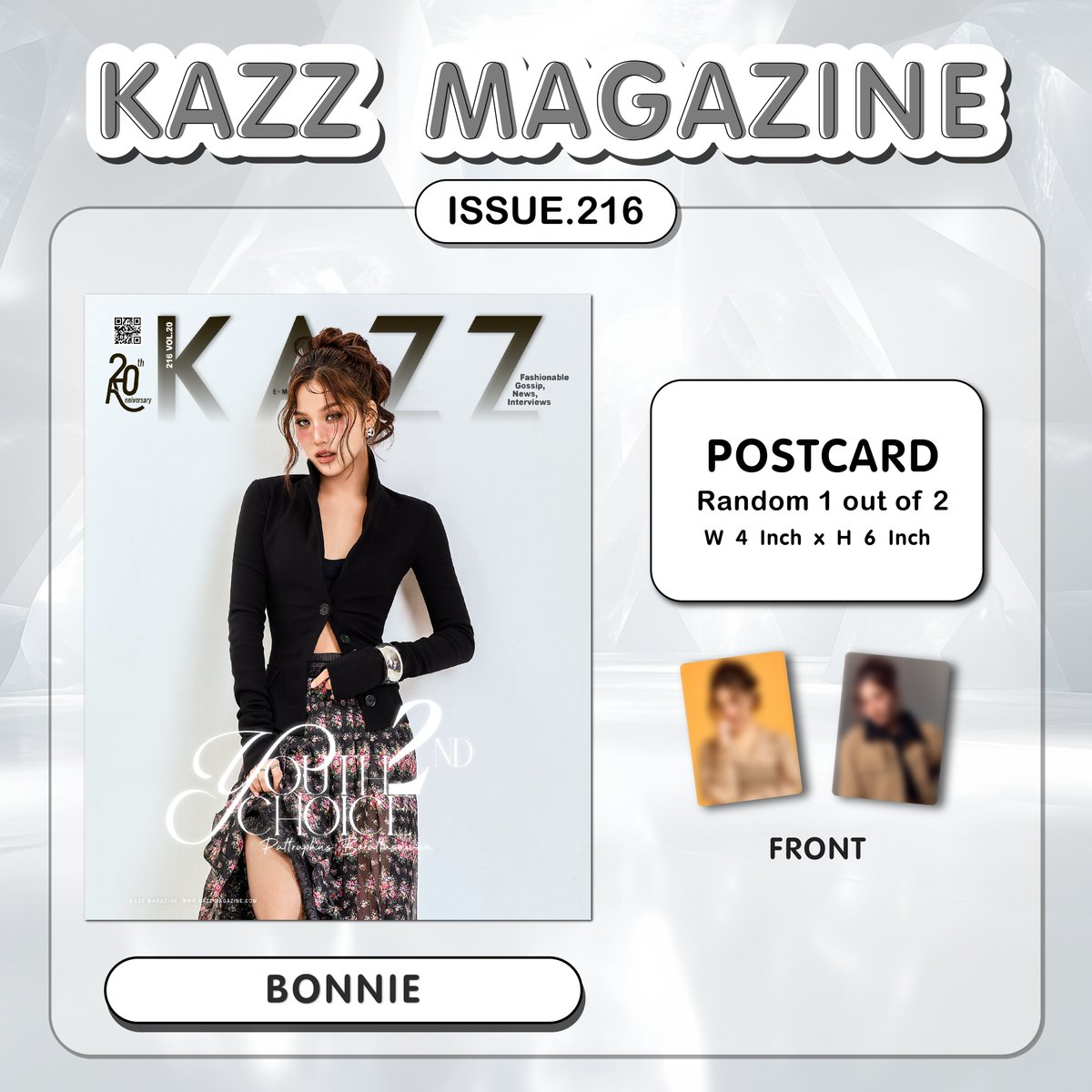 PREORDER KAZZ MAGAZINE 216