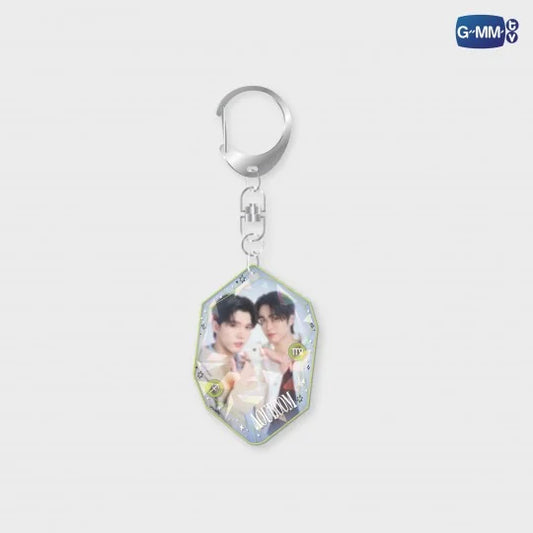 AOUBOOM 2 LAYERS ACRYLIC KEYCHAIN