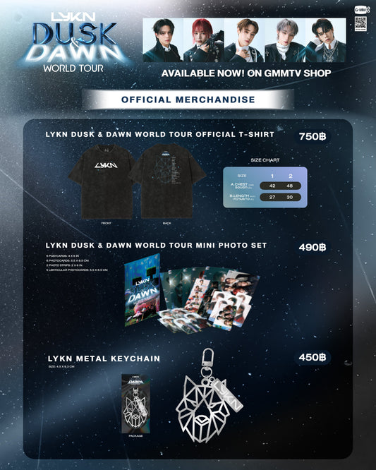 PREORDER LYKN DUSK & DAWN WORLD TOUR OFFICIAL MERCH