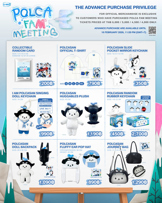 PREORDER POLCA FAM MEETING POLCASAN OFFICIAL MERCH