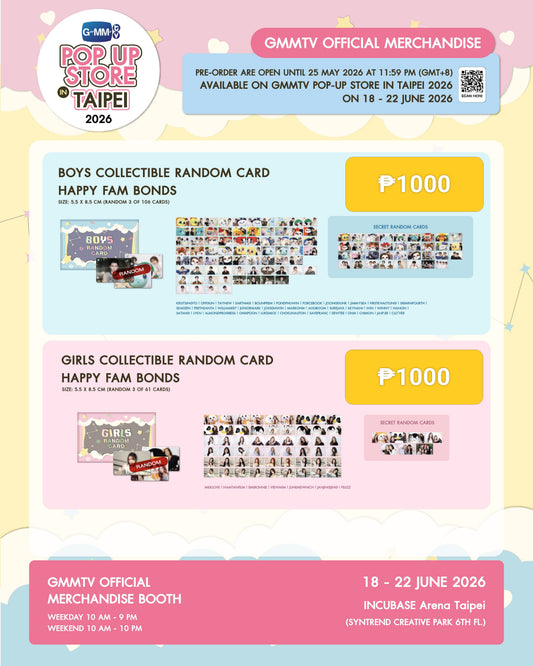 PREORDER GMMTV POP-UP STORE IN TAIPEI 2026