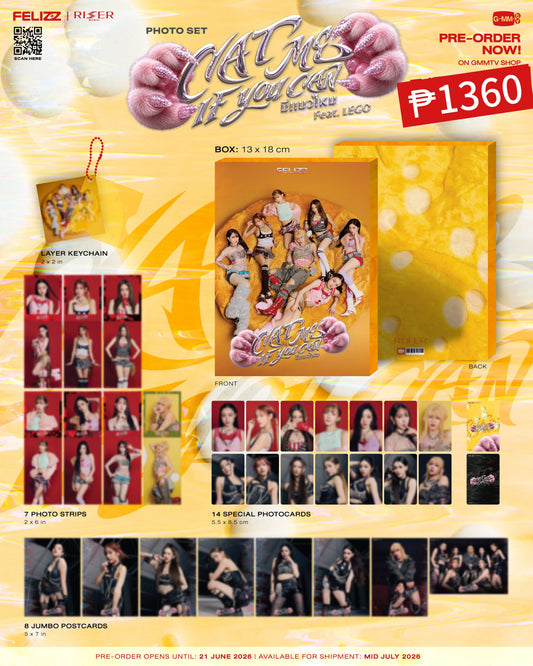 PREORDER CAT ME IF YOU CAN PHOTO SET | FELIZZ