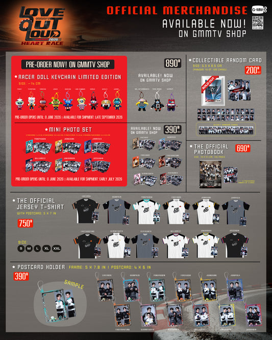 LOVE OUT LOUD FAN FEST 2026 : HEART RACE OFFICIAL MERCH