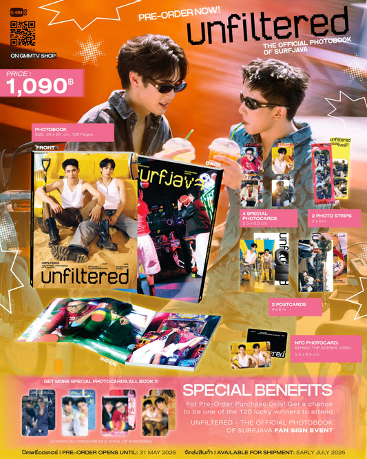 PREORDER UNFILTERED THE OFFICIAL PHOTOBOOK OF SURFJAVA