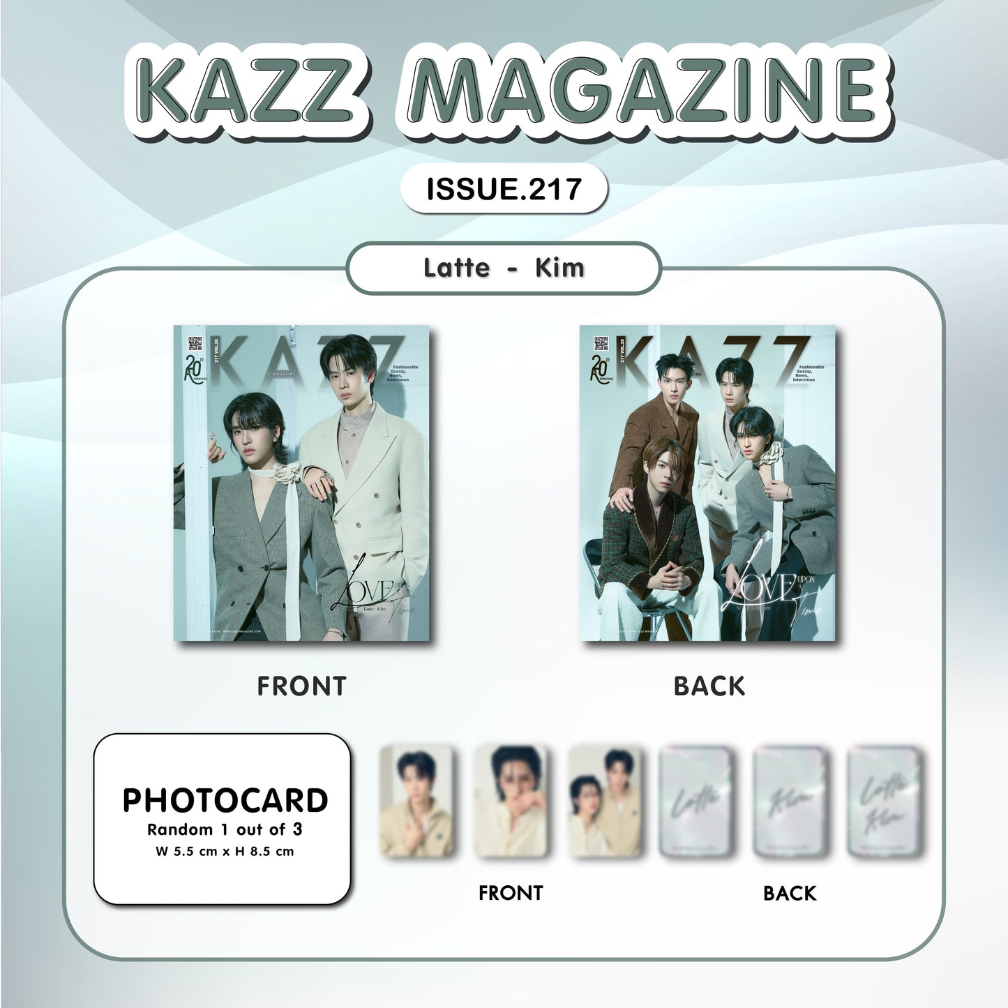PREORDER KAZZ 217 MAGAZINE