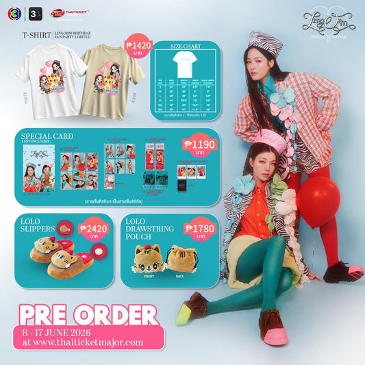 PREORDER LINGORM BDAY PARTY FAN OFFICIAL MERCH