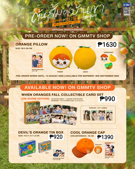 PREORDER WHEN ORANGES FALL OFFICIAL MERCH