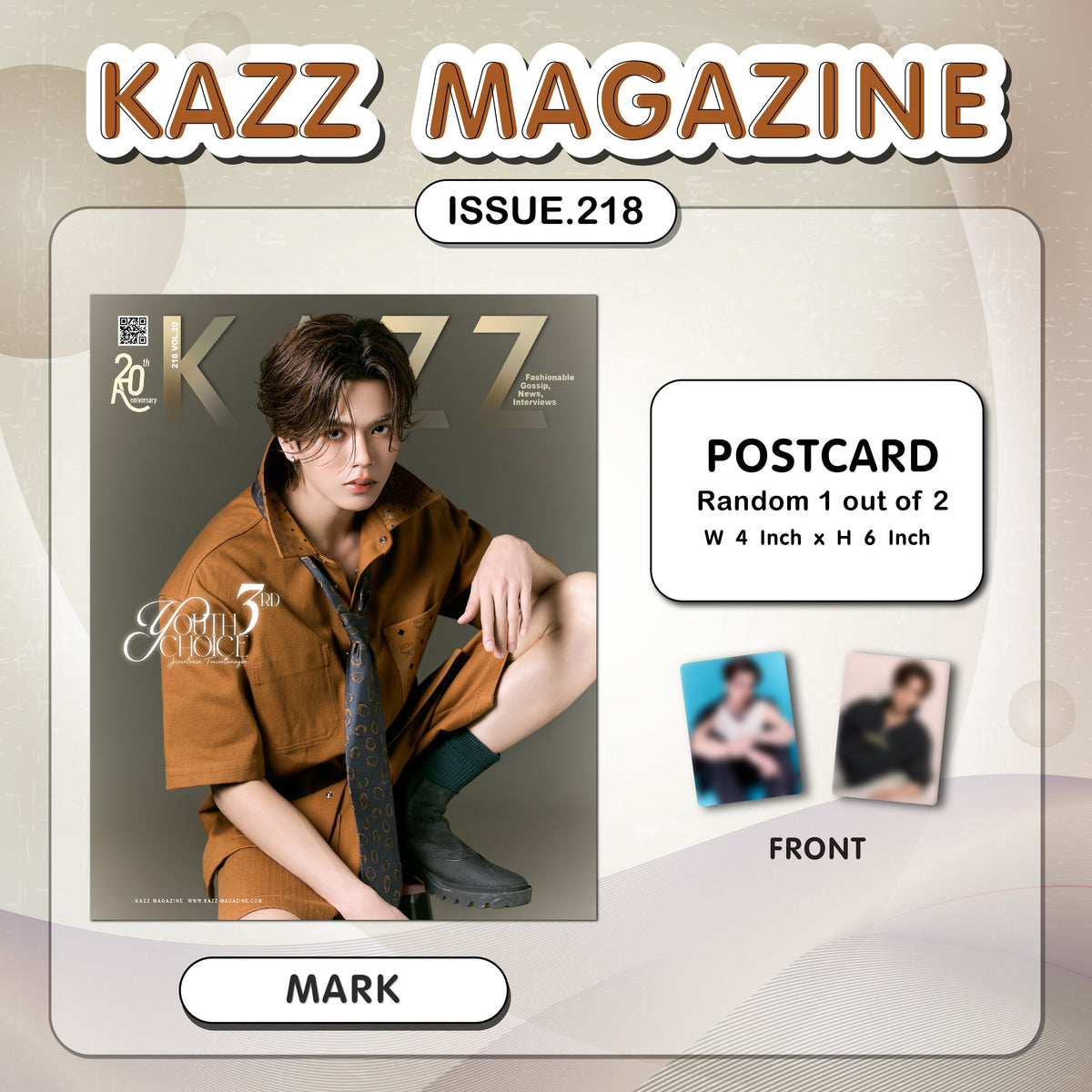PREORDER KAZZ MAGAZINE 218