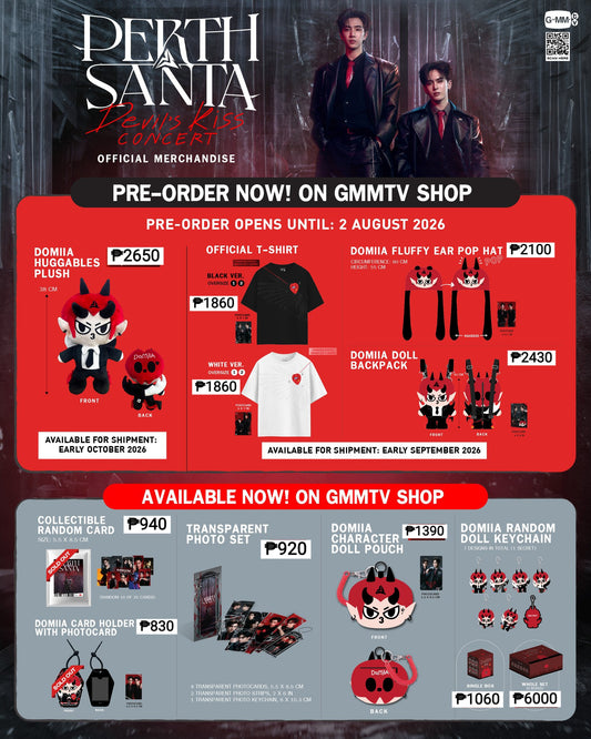 PREORDER PERTHSANTA DEVIL'S KISS CONCERT OFFICIAL MERCH
