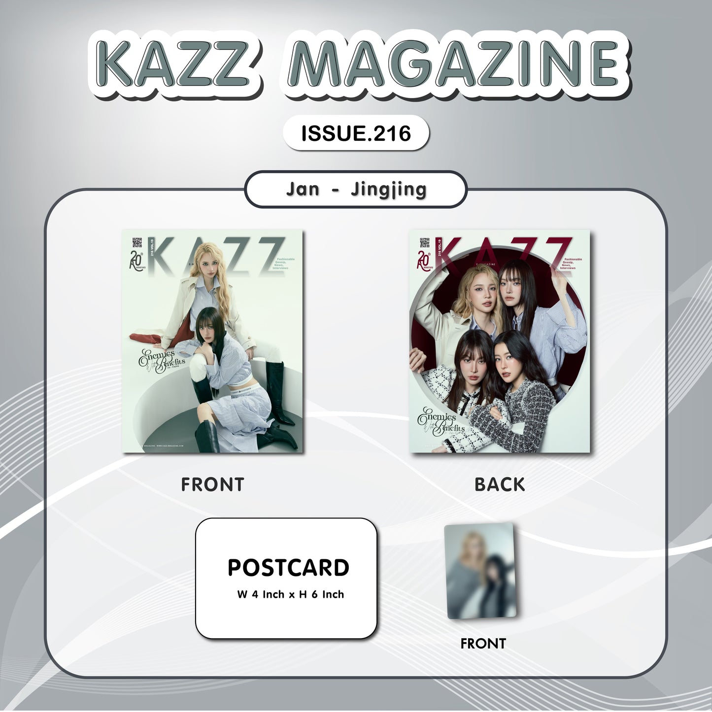 PREORDER KAZZ MAGAZINE 216