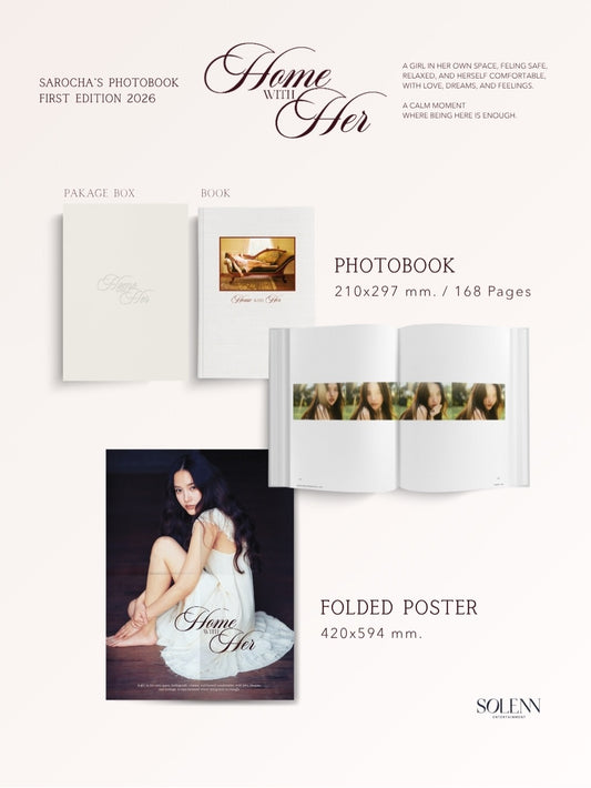 PREORDER FREEN HOME WITH HER PHOTOBOOK & NINETYTWO OFFICIAL MERCH