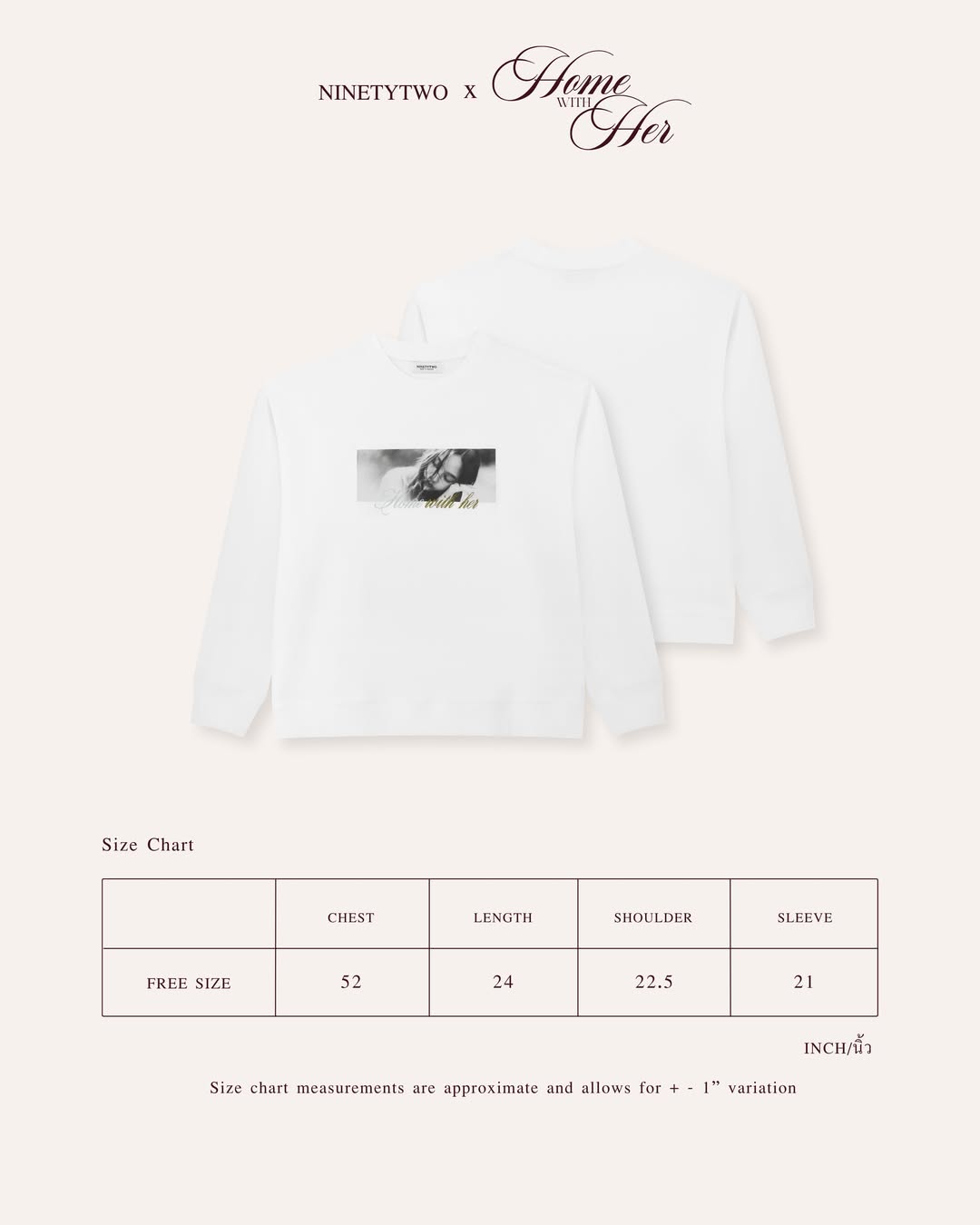 PREORDER FREEN HOME WITH HER PHOTOBOOK & NINETYTWO OFFICIAL MERCH