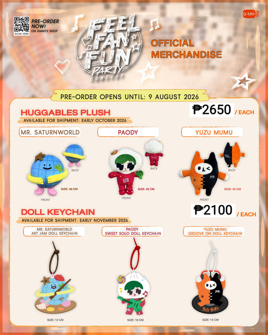 PREORDER FEEL FAN FUN PARTY OFFICIAL MERCH