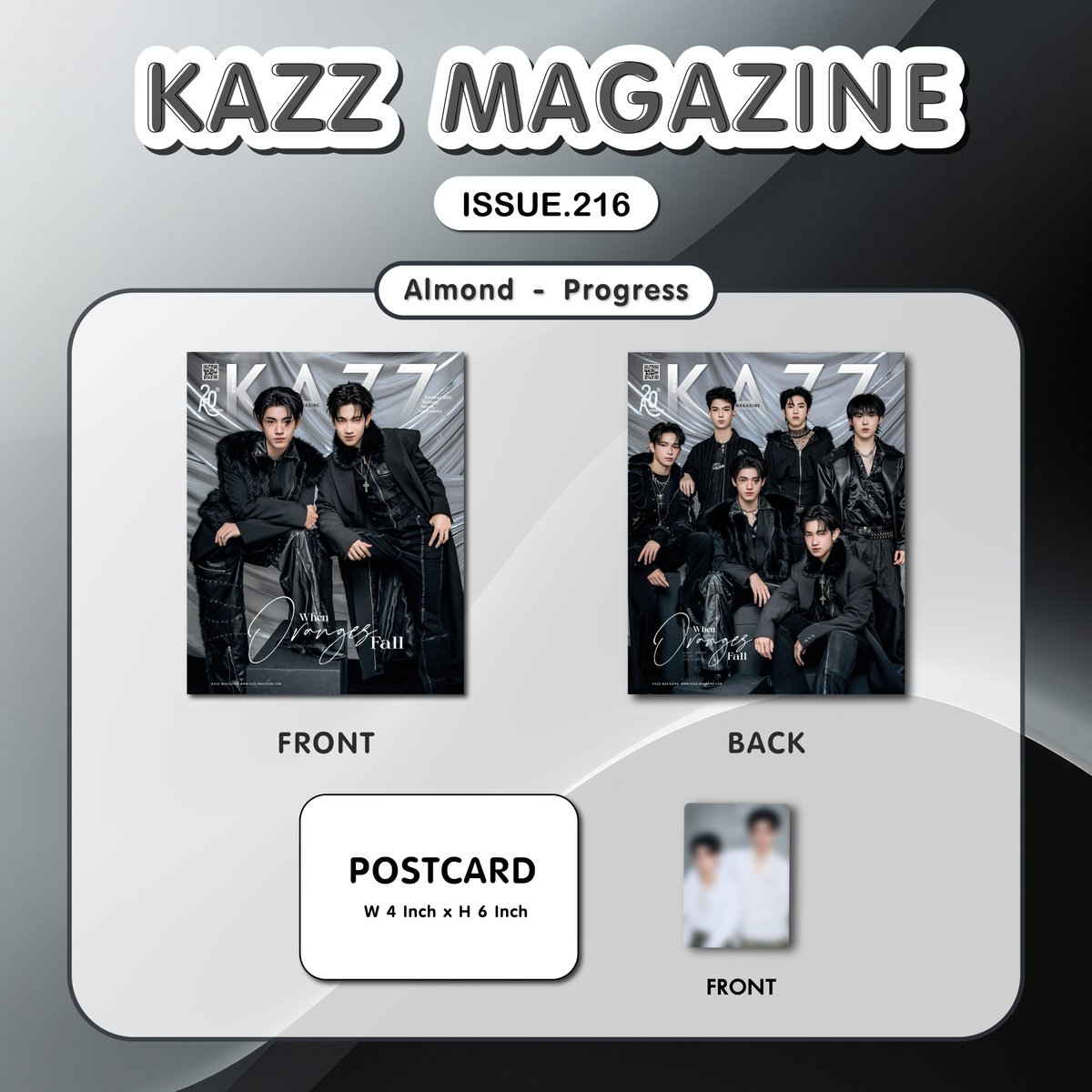 PREORDER KAZZ MAGAZINE 216
