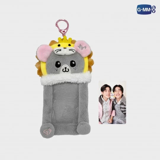 LOOK KHUNNOO FLUFFY CARD HOLDER WITH GEMINIFOURTH PHOTOCARD | GEMINI FOURTH RUN THE WORLD CONCERT