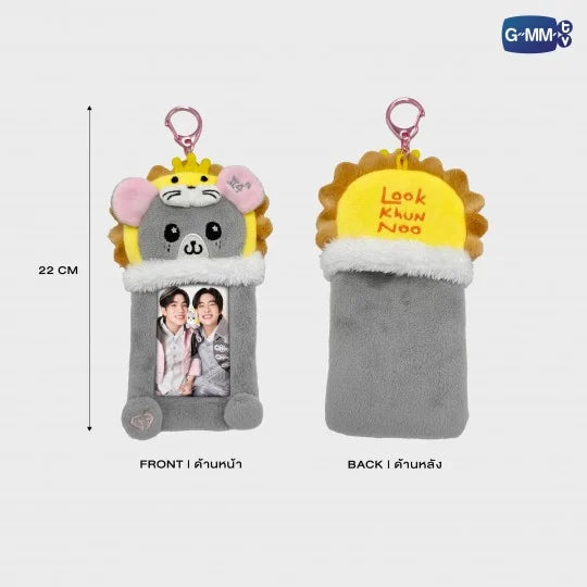 LOOK KHUNNOO FLUFFY CARD HOLDER WITH GEMINIFOURTH PHOTOCARD | GEMINI FOURTH RUN THE WORLD CONCERT